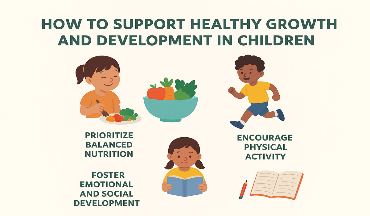 How to Support Healthy Growth and Development in Children