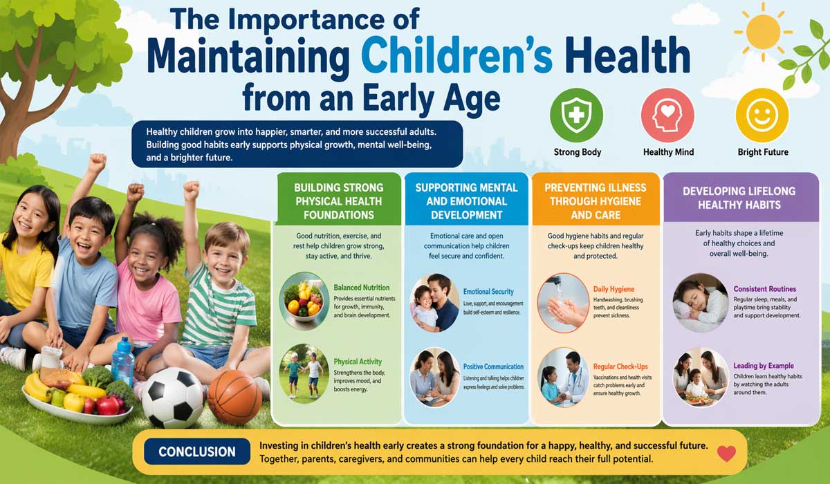 The Importance of Maintaining Children's Health from an Early Age