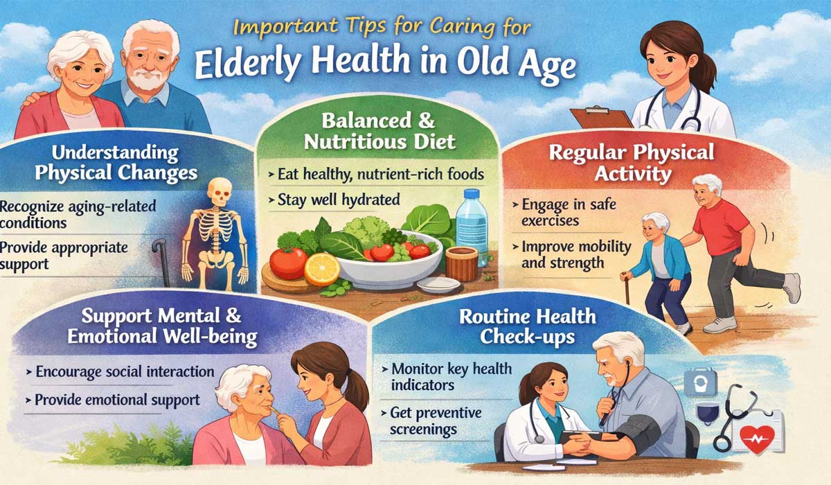 Important Tips for Caring for Elderly Health in Old Age